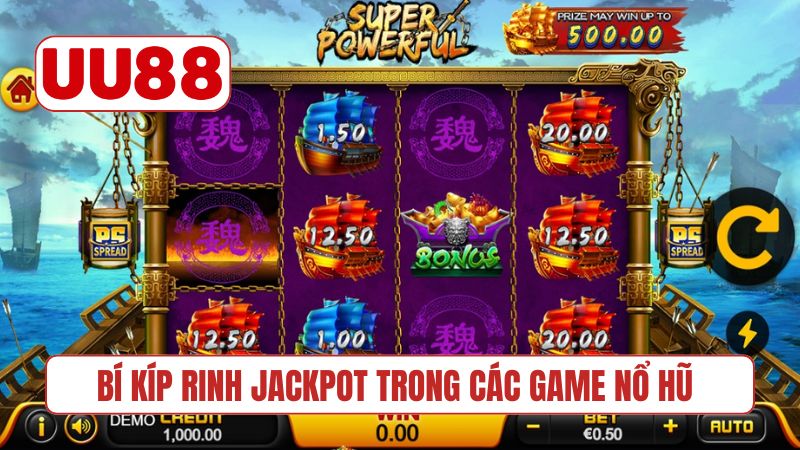 Bí kíp rinh jackpot trong các game nổ hũ